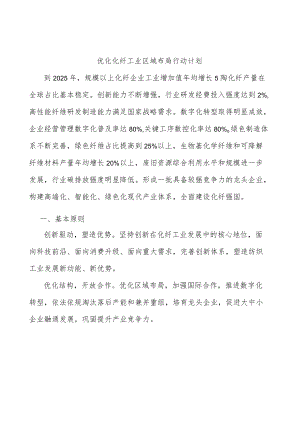 优化化纤工业区域布局行动计划.docx