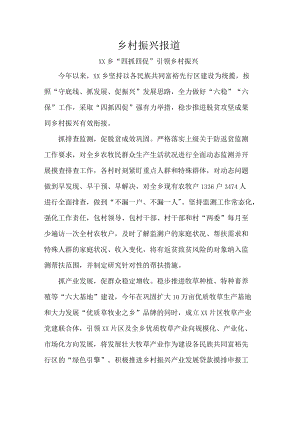 乡村振兴报道.docx