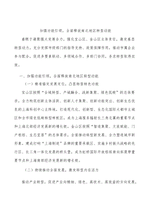加强功能引领全面释放南北地区转型动能.docx