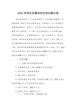 2022民生实事项目任务分解方案.docx
