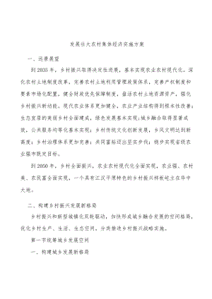 发展壮大农村集体经济实施方案.docx