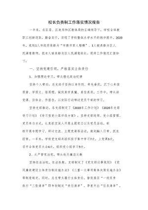 校长负责制工作落实情况报1.docx