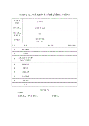 科研项目经费预算表.docx