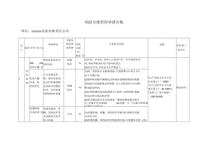风险分级管控措施台账.docx