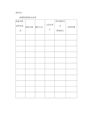 油烟管道清洗记录表.docx