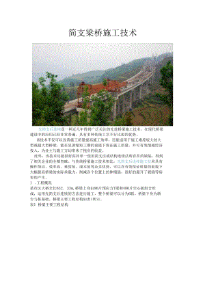 简支梁桥施工技术.docx