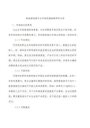 新能源电源行业市场突围战略研究分析.docx