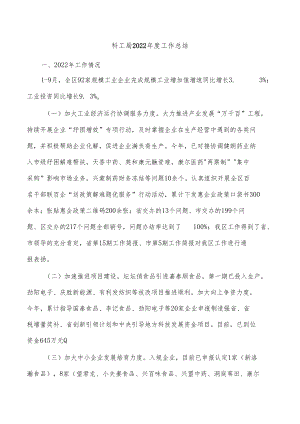 科工局2022年度工作总结.docx