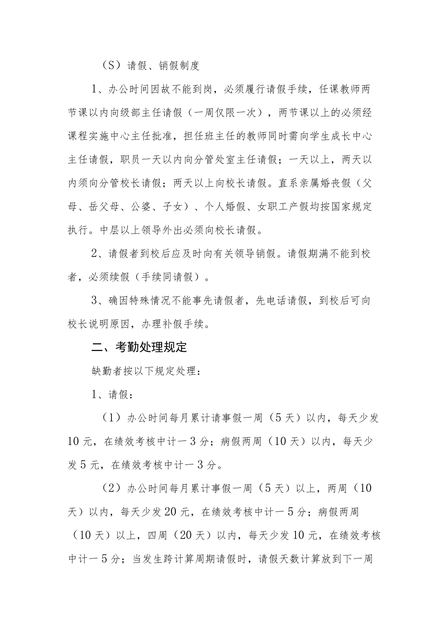 小学办公考勤制度.docx_第2页