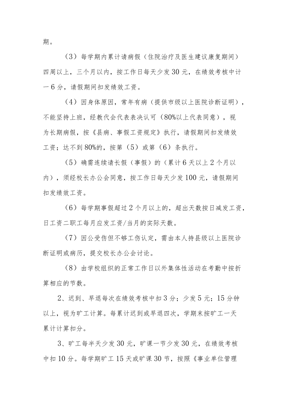 小学办公考勤制度.docx_第3页