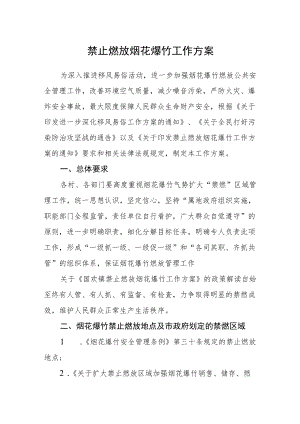 禁止燃放烟花爆竹工作方案.docx