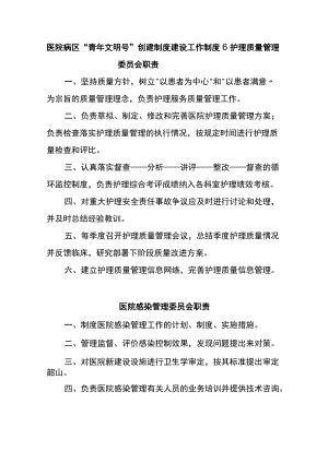 医院病区“青年文明号”创建制度建设工作制度.docx
