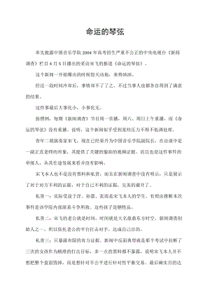 命运的琴弦.docx