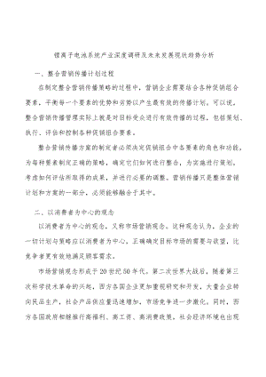 锂离子电池系统产业深度调研及未来发展现状趋势分析.docx