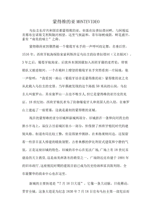 蒙得维的亚.docx