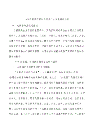 山东石膏及石膏制品所处行业发展概况分析.docx