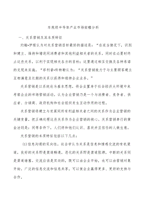 车规级半导体产业市场前瞻分析.docx