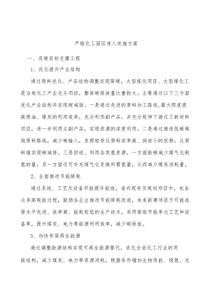 严格化工园区准入实施方案.docx