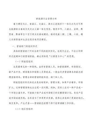 新能源行业背景分析.docx