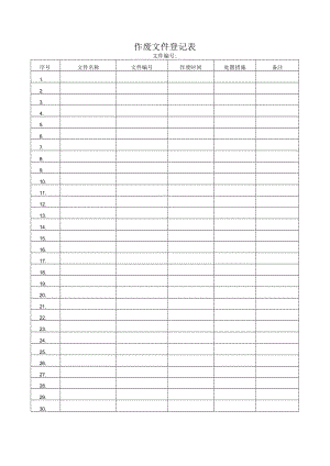 作废文件登记表.docx