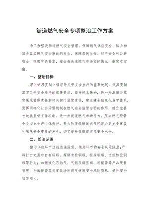 全市燃气安全风险隐患排查整治行动方案集锦.docx