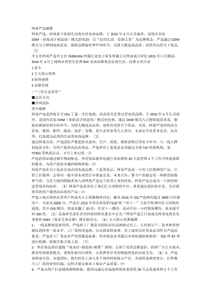 网易严选编辑.docx