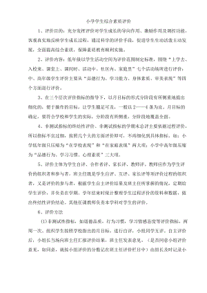城区公立学校中学生综合素质评价制度（5份）_38.docx