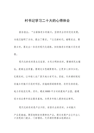 深入学习二十大会议精神心得体会范文精选.docx