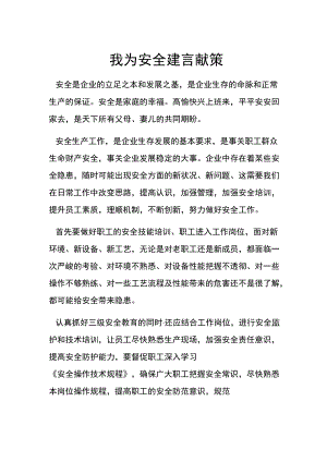 我为安全建言献策.docx