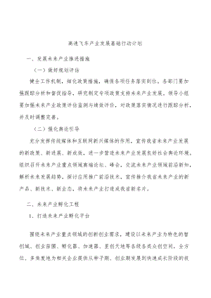 高速飞车产业发展基础行动计划.docx