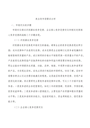 美白剂市场需求分析.docx