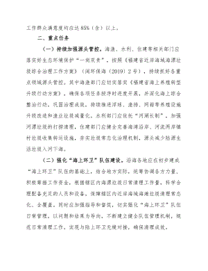 福建省2022年海漂垃圾综合治理为民办实事项目实施方案.docx