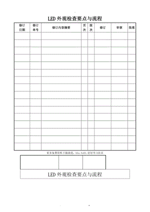 LED外观检查要点与流程.doc