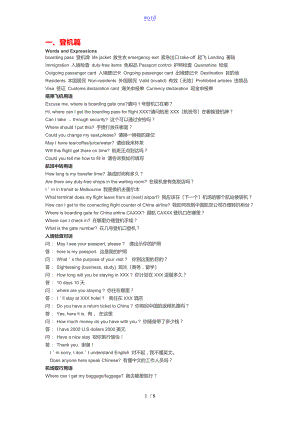 出国旅行英语口语必备.doc