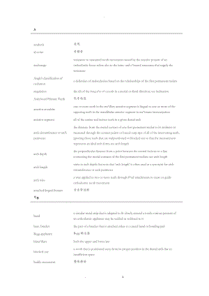 口腔正畸学词汇.doc