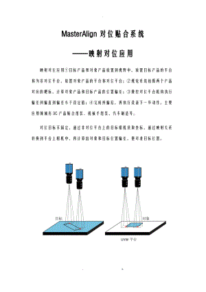 MasterAlign对位贴合系统映射对位应用.docx