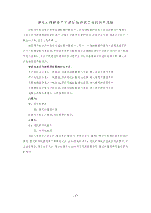 的递延所得税的理解与会计处理步骤.docx