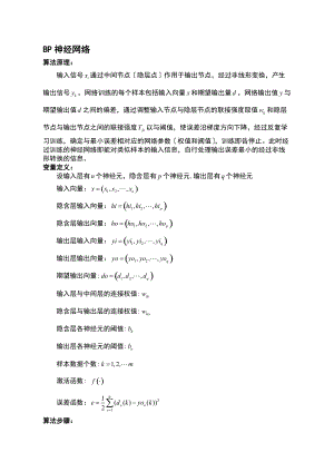 数学的建模BP神经网络的论文.doc