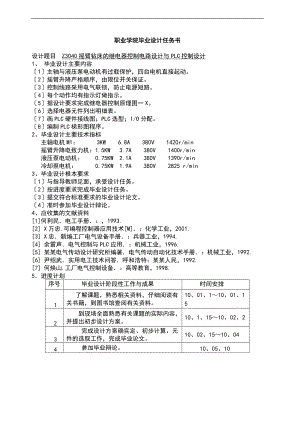 Z3040摇臂钻床地继某电器控制某电路设计及PLC控制设计-.doc