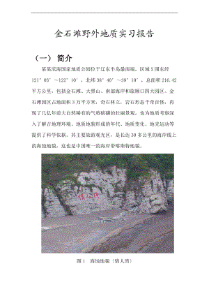 大连理工大学工程地质实习报告材料.doc