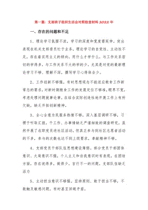 支部班子组织生活会对照检查材料2022年6篇.pdf