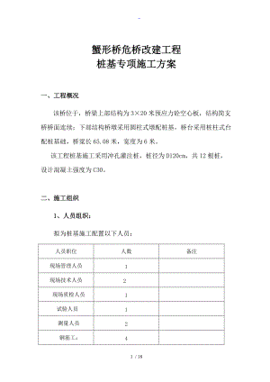 灌注桩专项施工组织方案.doc