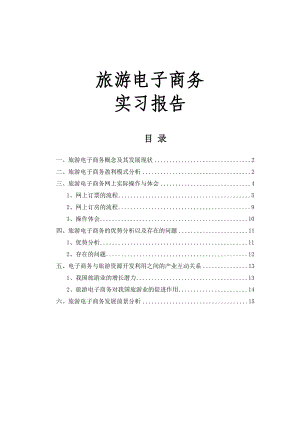 旅游电子商务.docx