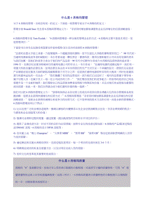 什么是6西格玛管理.docx