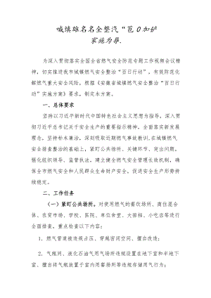 2022城镇燃气安全整治“百日行动”实施方案.docx
