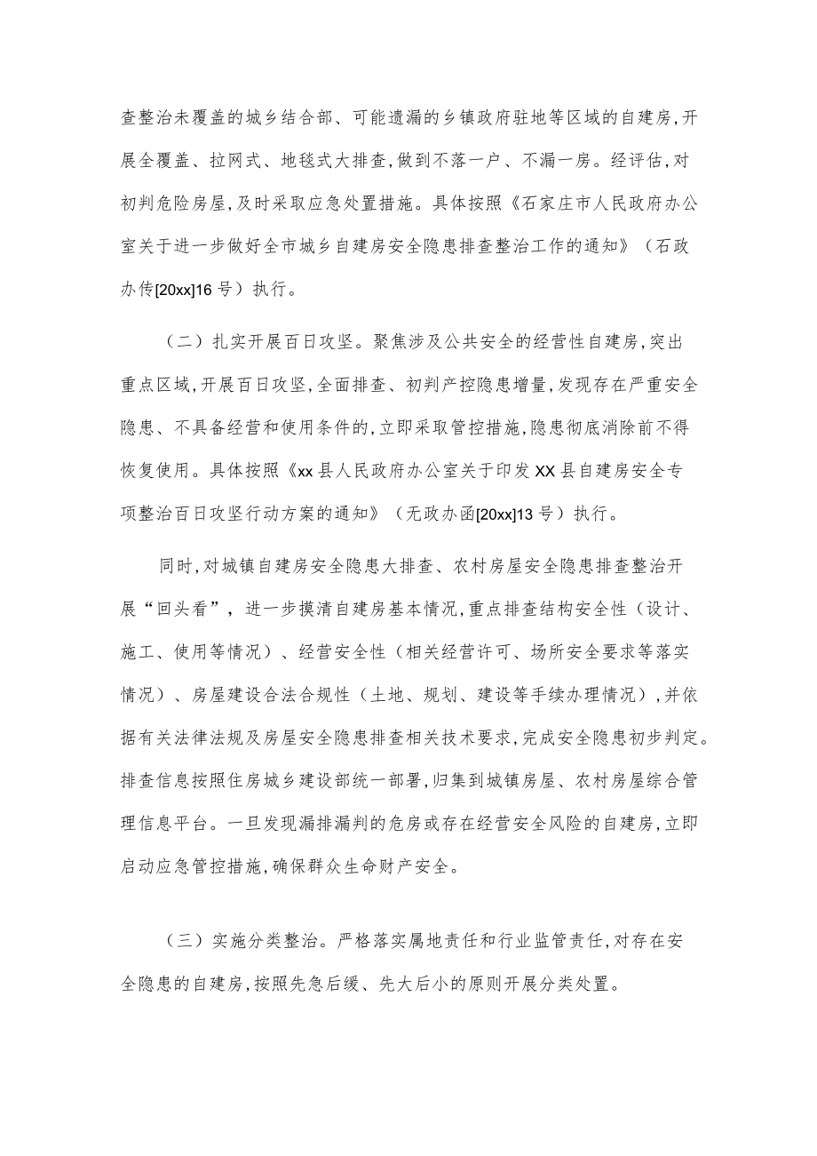 xx县自建房安全专项整治实施方案.docx_第2页