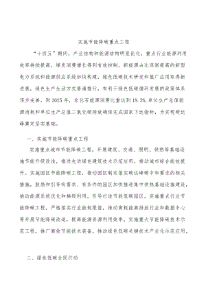 实施节能降碳重点工程.docx