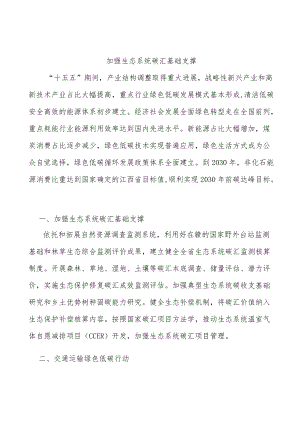 加强生态系统碳汇基础支撑.docx
