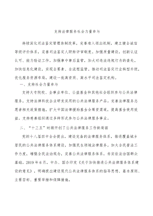 支持法律服务社会力量参与.docx