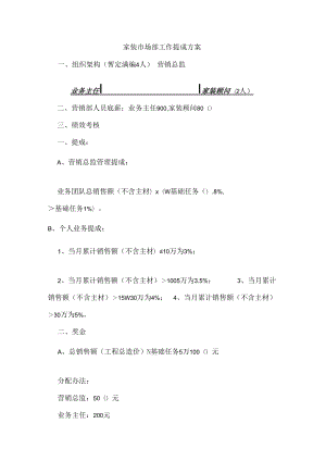 家装市场部工作提成方案.docx